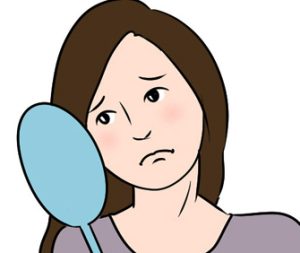鏡が憂鬱